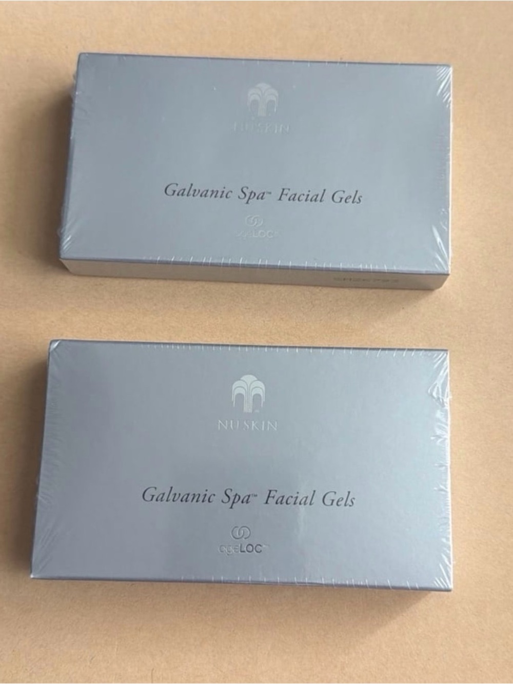 NEW Sealed NuSkin Galvanic Spa ageLOC Facial Gels